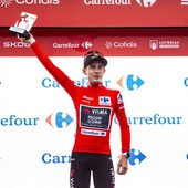 Alla Vuelta Vine vince la 10^ tappa, Vingegaard torna in rosso