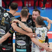 Volley, Perugia campione d’Italia Lube battuta 3-0 in finale