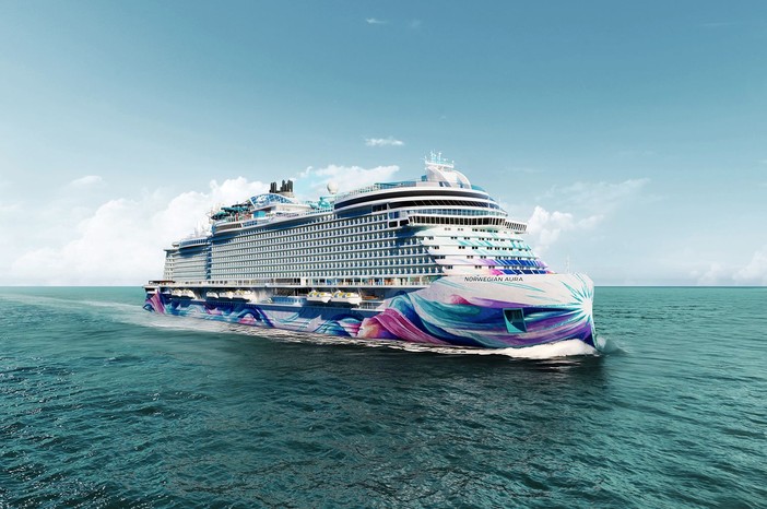 Norwegian Cruise Line svela la nuova ammiraglia “Aura”