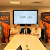 Italpress rafforza presenza in Usa, corner tv a Times Square con Piazza Italia Italpress rafforza presenza in Usa, corner tv a Times Square con Piazza Italia