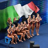 Agli Europei di nuoto artistico bronzo per il team acrobatico azzurro Agli Europei di nuoto artistico bronzo per il team acrobatico azzurro
