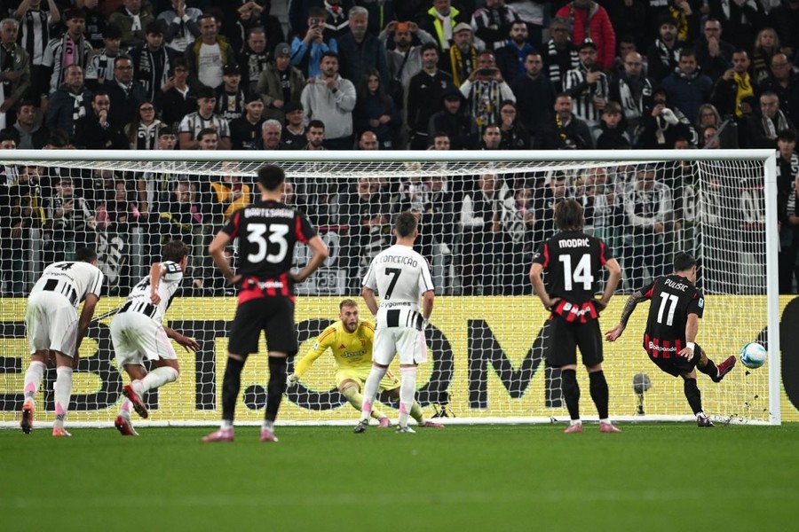 Juve-Milan termina 0-0, Pulisic sbaglia un penalty Juve-Milan termina 0-0, Pulisic sbaglia un penalty