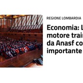 Fontana “Lombardia motore trainante dell’economia, da Anasf contributo importante”