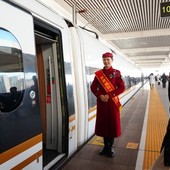 Cina, le ferrovie registrano il picco di rientri dalle vacanze di Capodanno