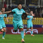 Il Bologna vince 3-1 il derby col Parma, doppietta di Castro