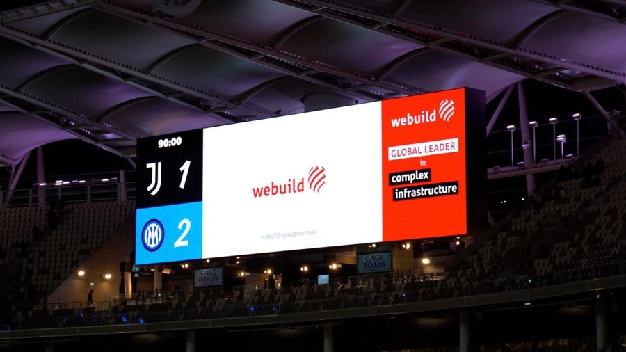 Webuild sostiene il calcio italiano a Perth con Milan, Inter, Juventus e Palermo Webuild sostiene il calcio italiano a Perth con Milan, Inter, Juventus e Palermo