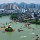 Cina, previsti 83 mln di spostamenti in treno per il Dragon Boat Festival