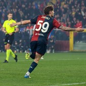 Genoa-Udinese 1-0, Zanoli insacca il gol salvezza