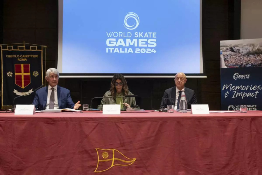 Sport diventa cultura, presentato libro dei World Skate Games 2024