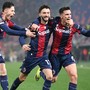 Bologna agli ottavi di Europa League, Brann battuto ancora 1-0 Bologna agli ottavi di Europa League, Brann battuto ancora 1-0